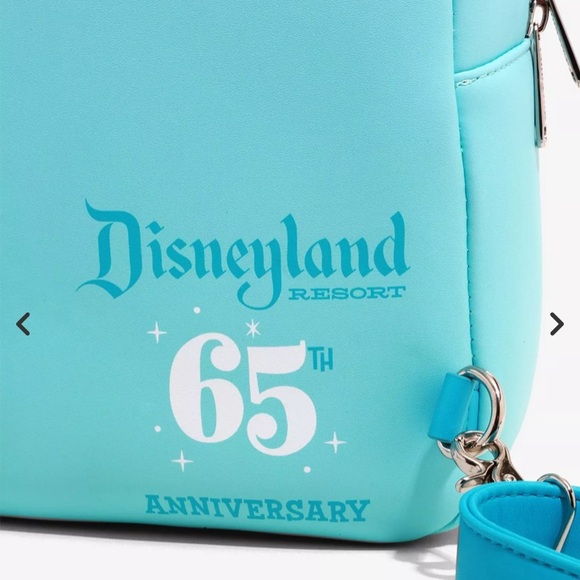 NWT Disneyland 65th Anniversary Loungefly Backpack - Picture 11 of 12